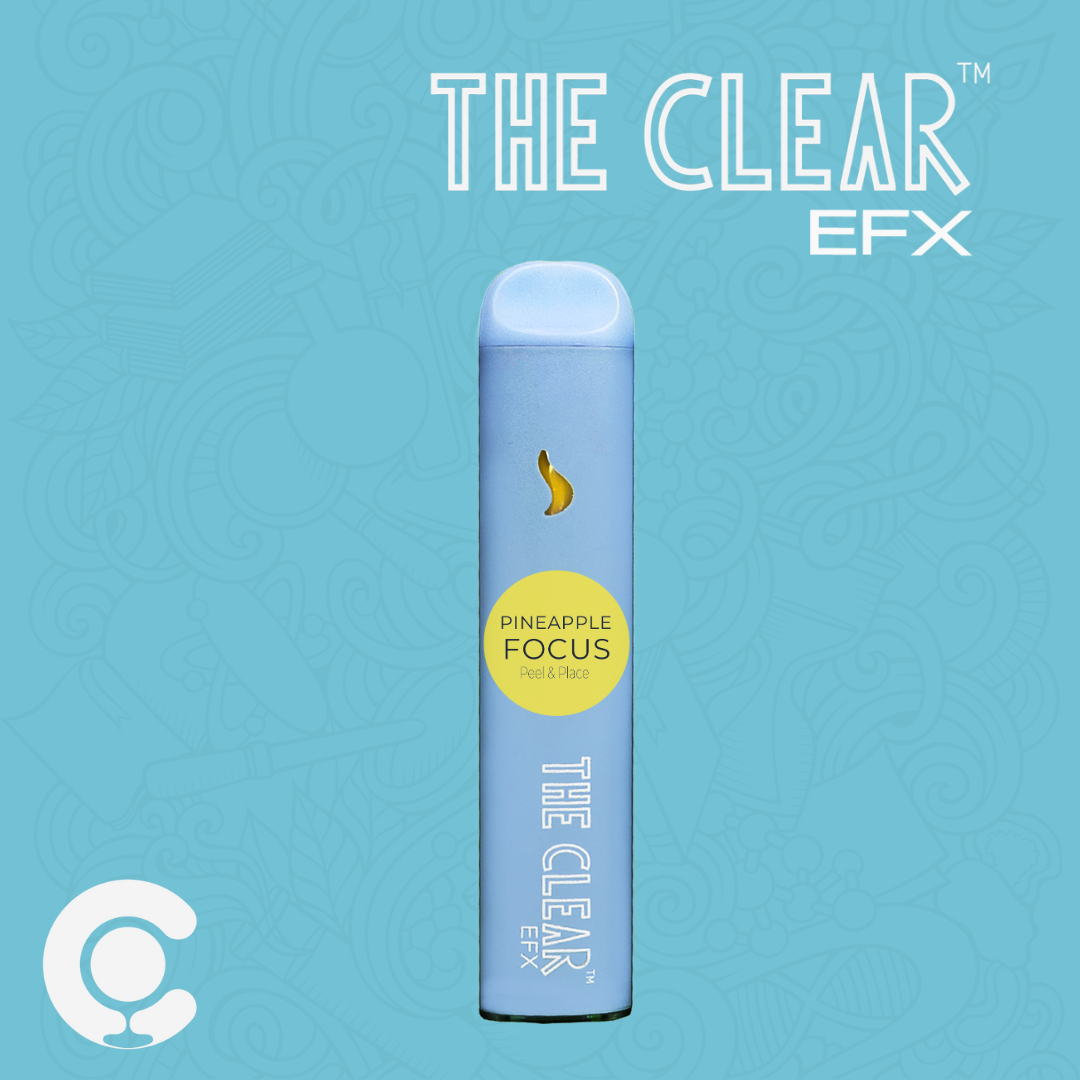 The CLEAR EFX All in One Vape 1g | Focus | Pineapple