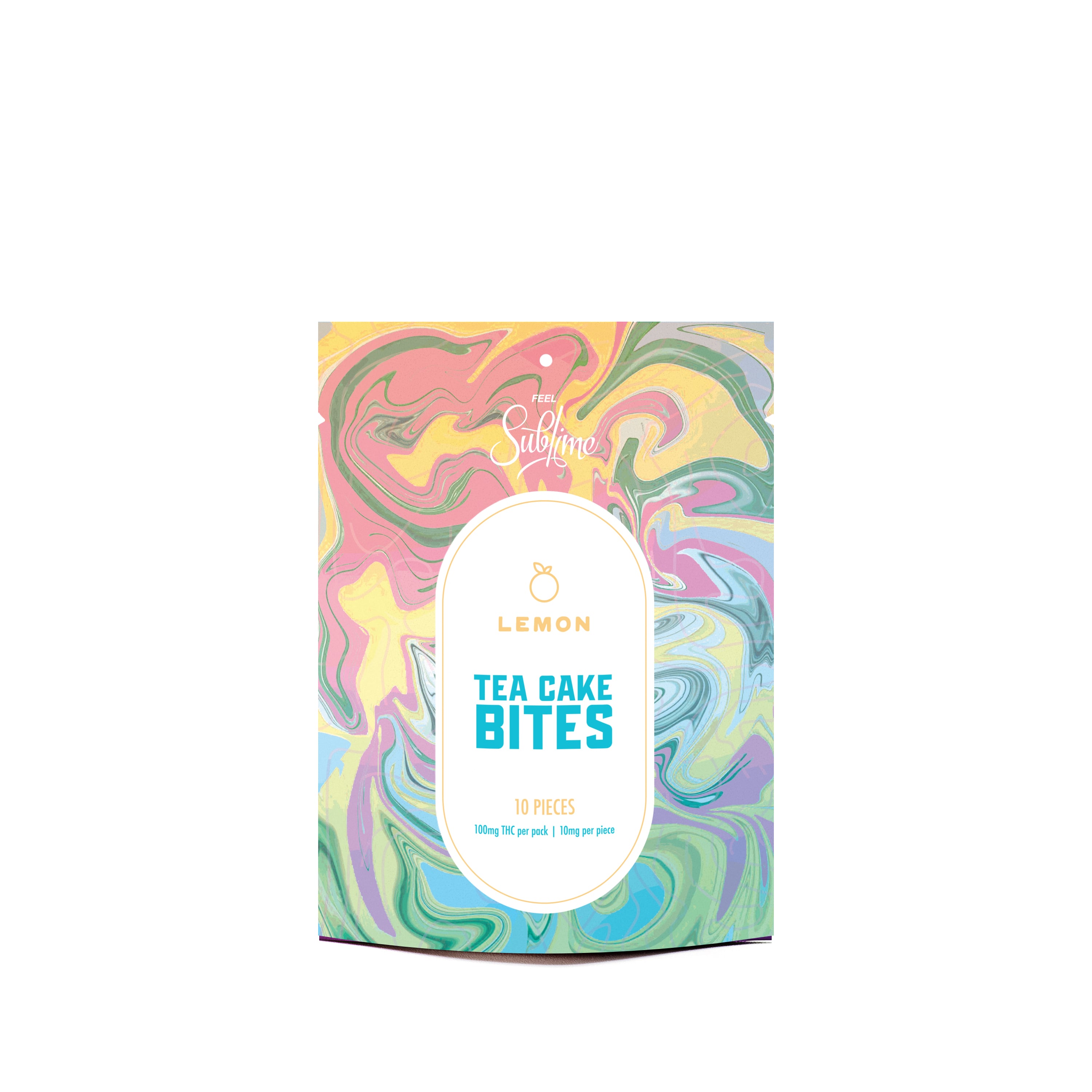 Lemon Tea Cake Bites (100mg)