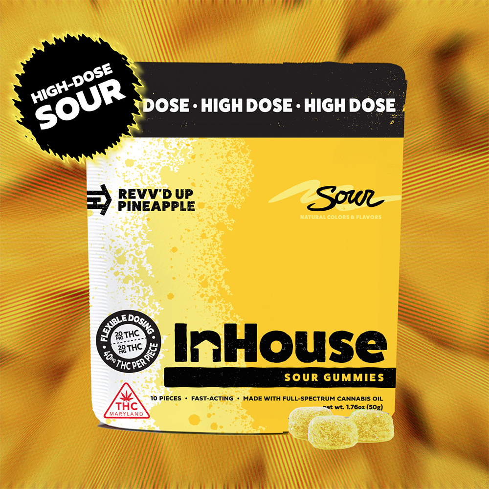 Revv'd Up Sour Pineapple [10pk] (400mg)