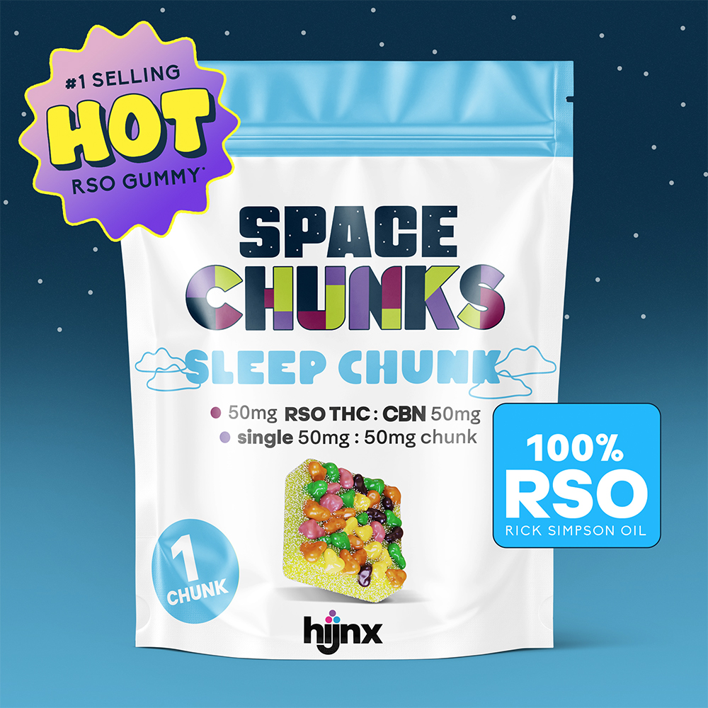 Shop Sleep Chunk [2pk] (100mg THC/100mg CBN) | The Happy Cannabis