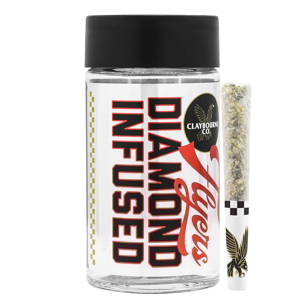 Guava Gaslato (2.5g) - Diamond Infused Flyers Pre-Rolls