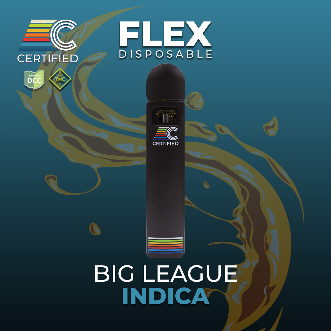 Certified Cultivators - Big League - Flex Disposable - 1g - Indica