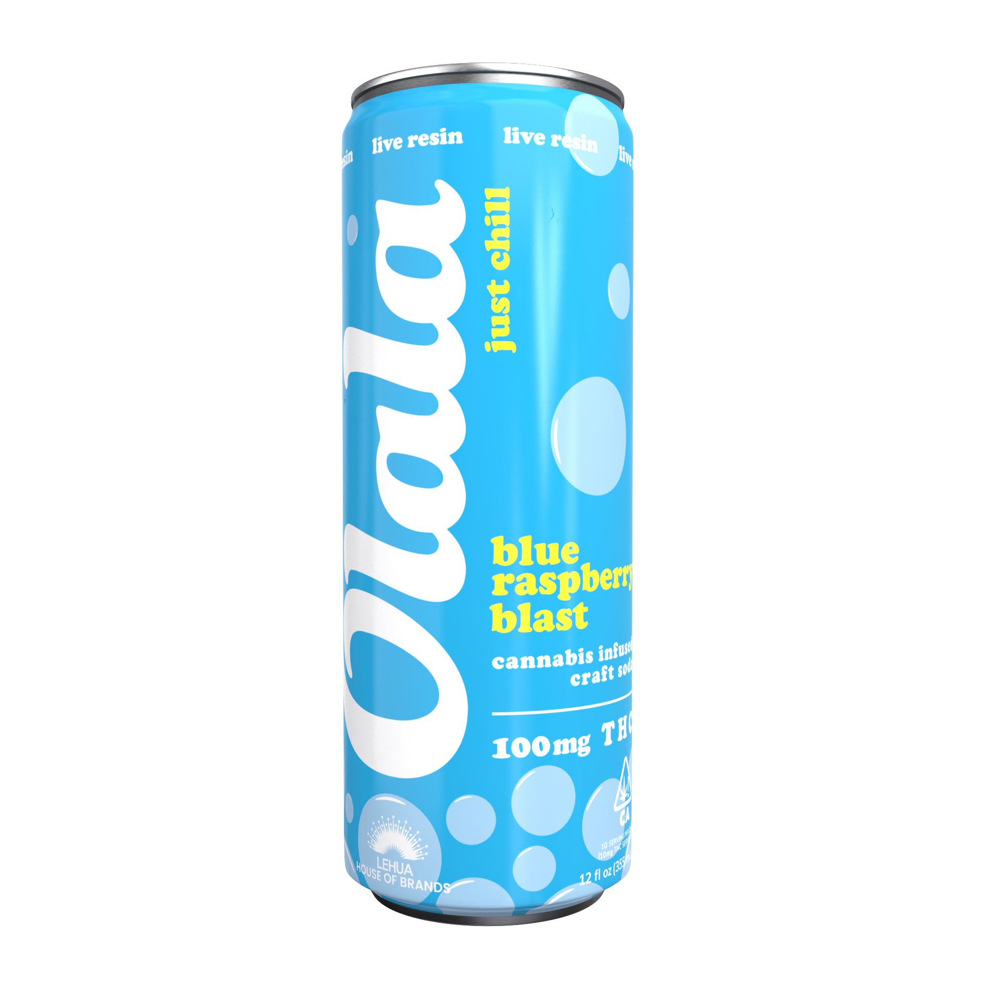 Olala Blue Raspberry Blast Soda 100mg
