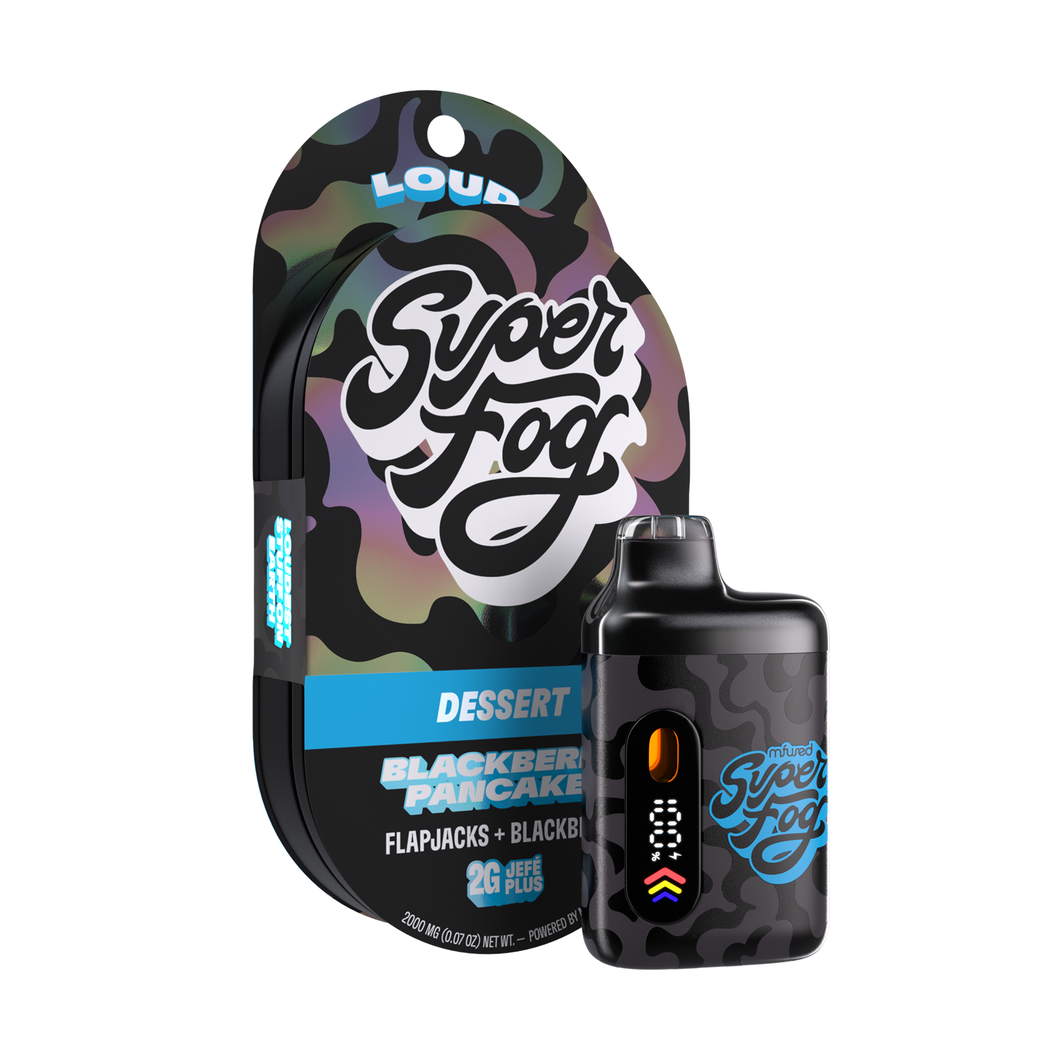 Blackberry Pancakes [2000mg]