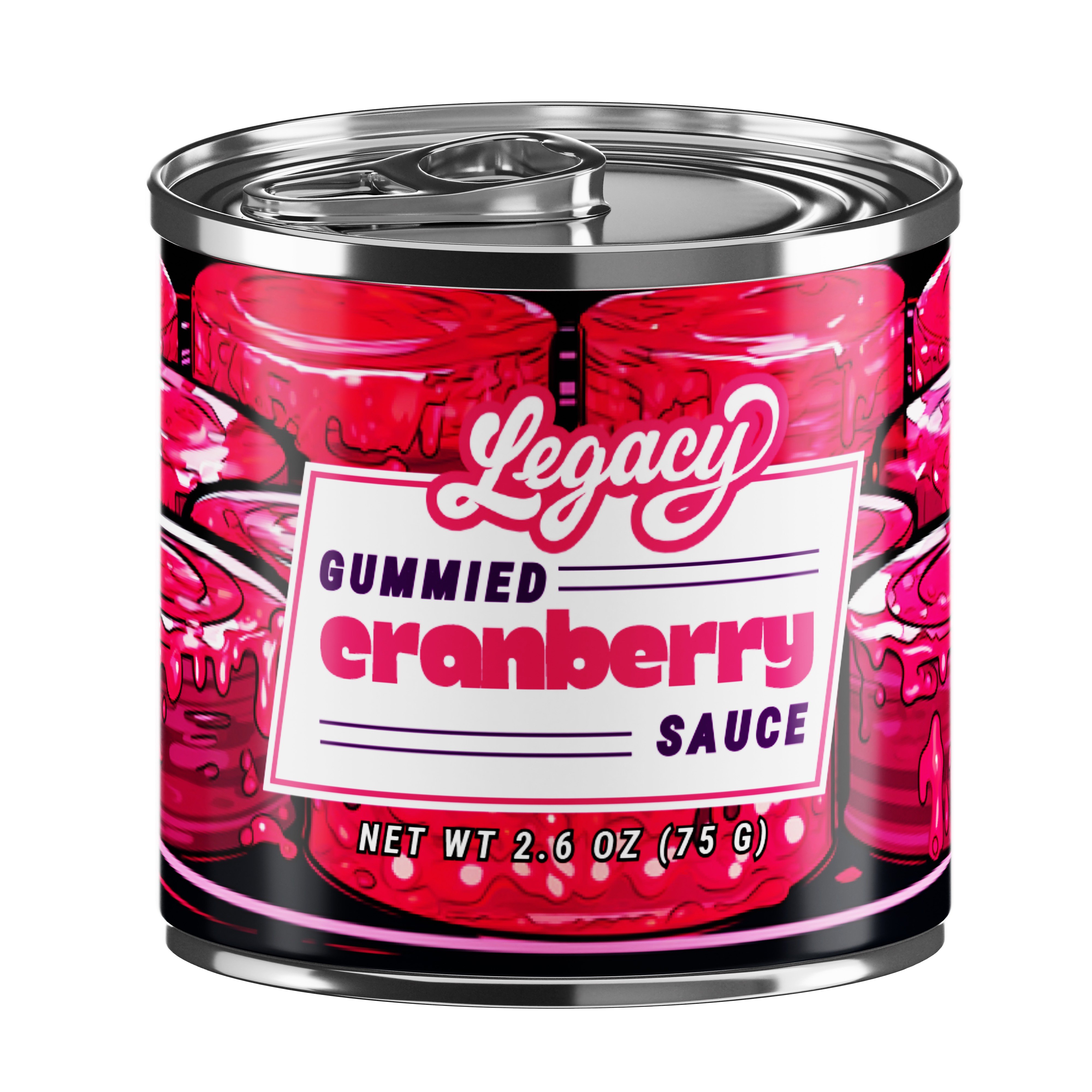 Cranberry Sauce [1piece ] (100mg) | Legacy | Distillate Gummy - Jane