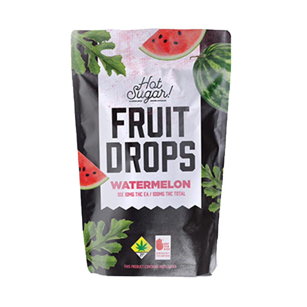 1:1 CBD Watermelon Fruit Drops 100mg 10-pack
