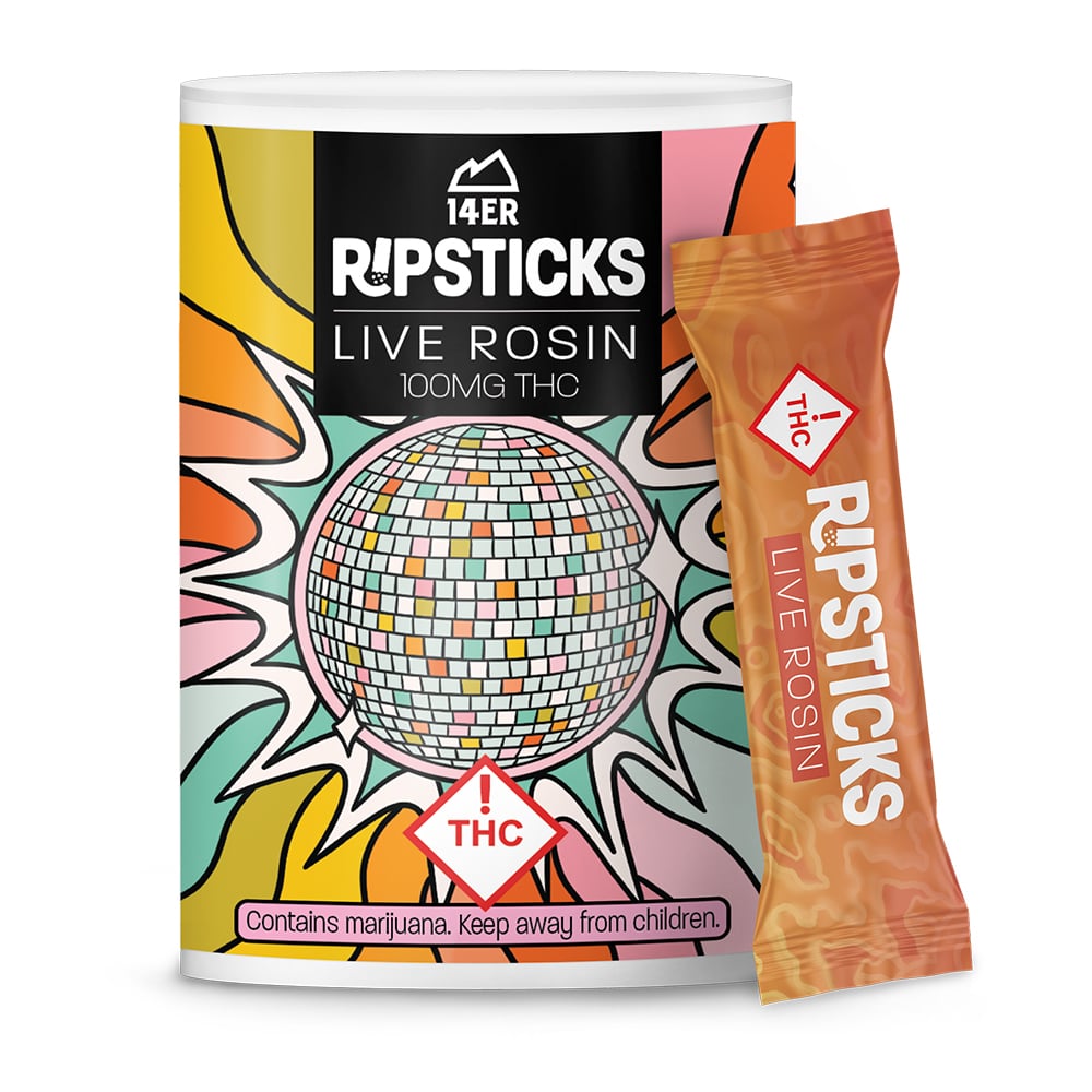 Live Rosin Ripsticks - Dulce de Uva (100mg Full Spectrum THC)
