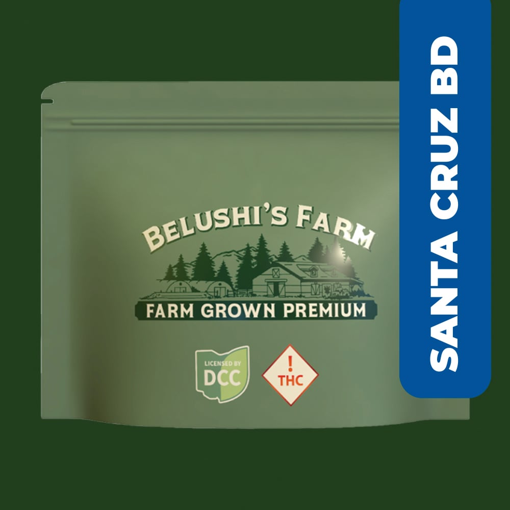 BELUSHI'S FARM - SANTA CRUZ BD - [28.3G] - SATIVA - 1oz in Painesville