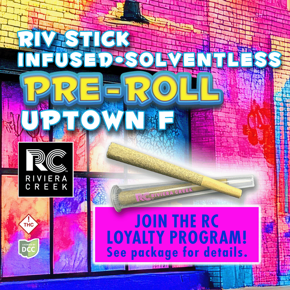 RIVIERA CREEK - UPTOWN F - INFUSED PREROLL - [1G] - INDICA
