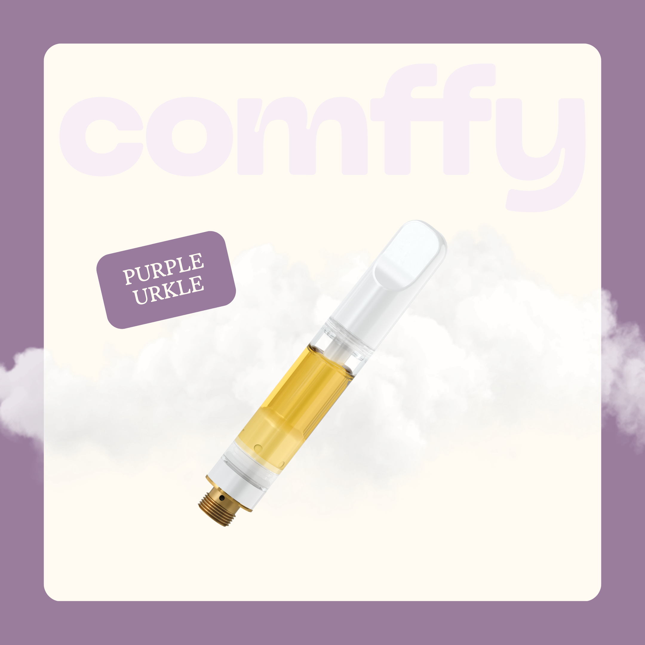Comffy  Purple Urkle (I) Vape Cartridge  C0140000060