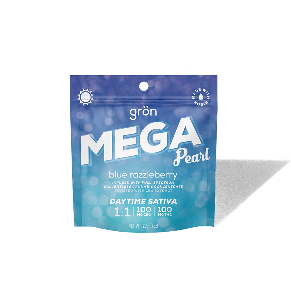Blue Razzleberry Mega Pearl /100mgcbg