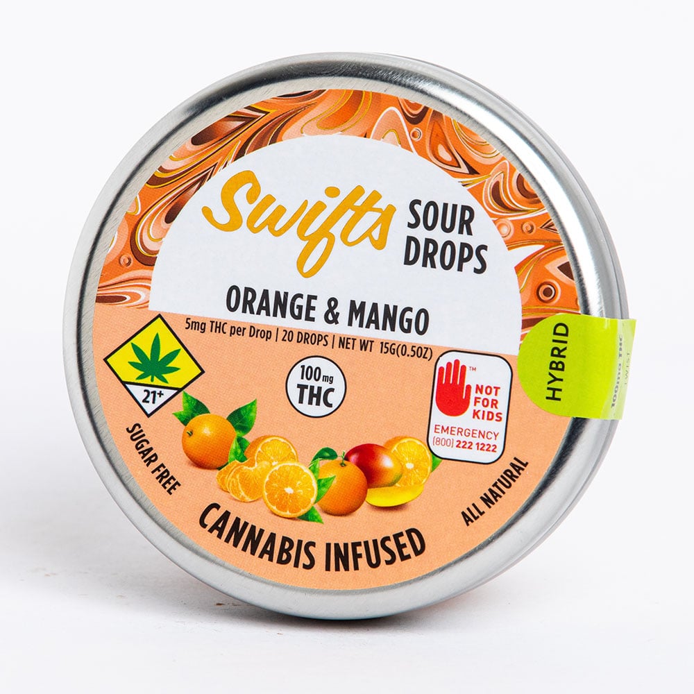 1:1 Orange & Mango [20pk] (100mg CBD/100mg THC)