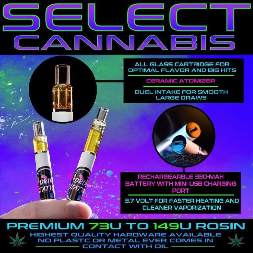 Wedding Cake x Banana Punch [500mg] Select Cannabis Company Live