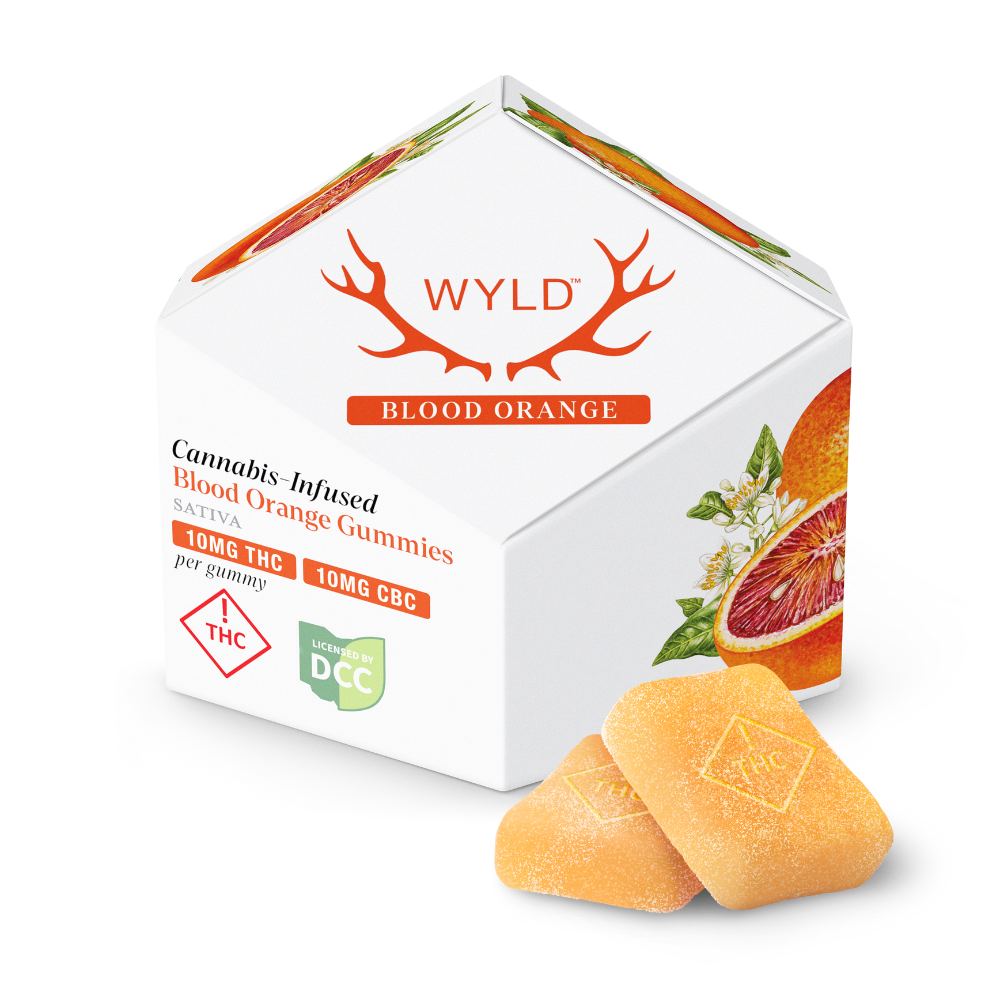 Wyld - Blood Orange - Gummies - 100mg - 10pk