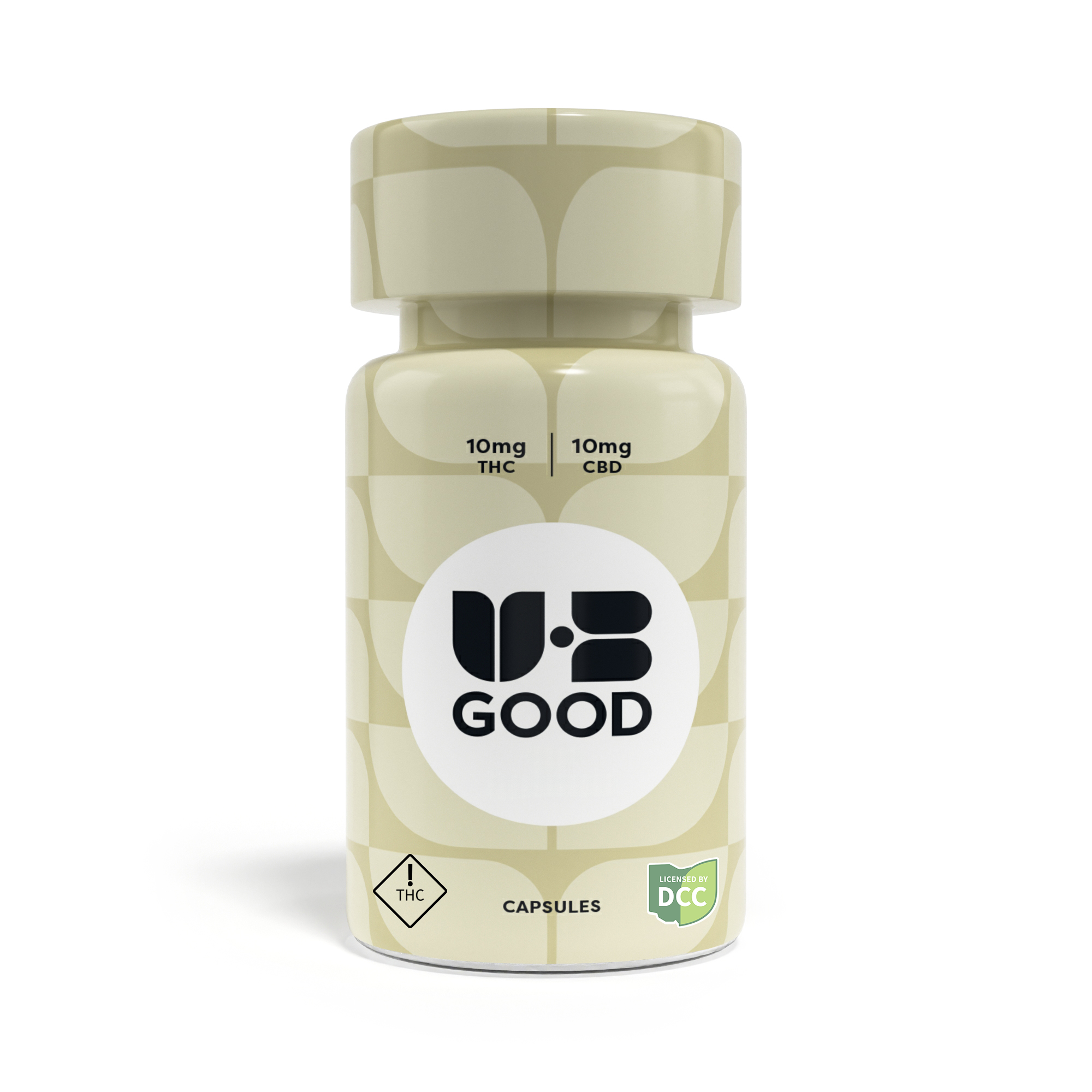 UB GOOD - BALANCE 1:1 - CAPSULES - [220MG THC / 220MG CBD] - 22PK