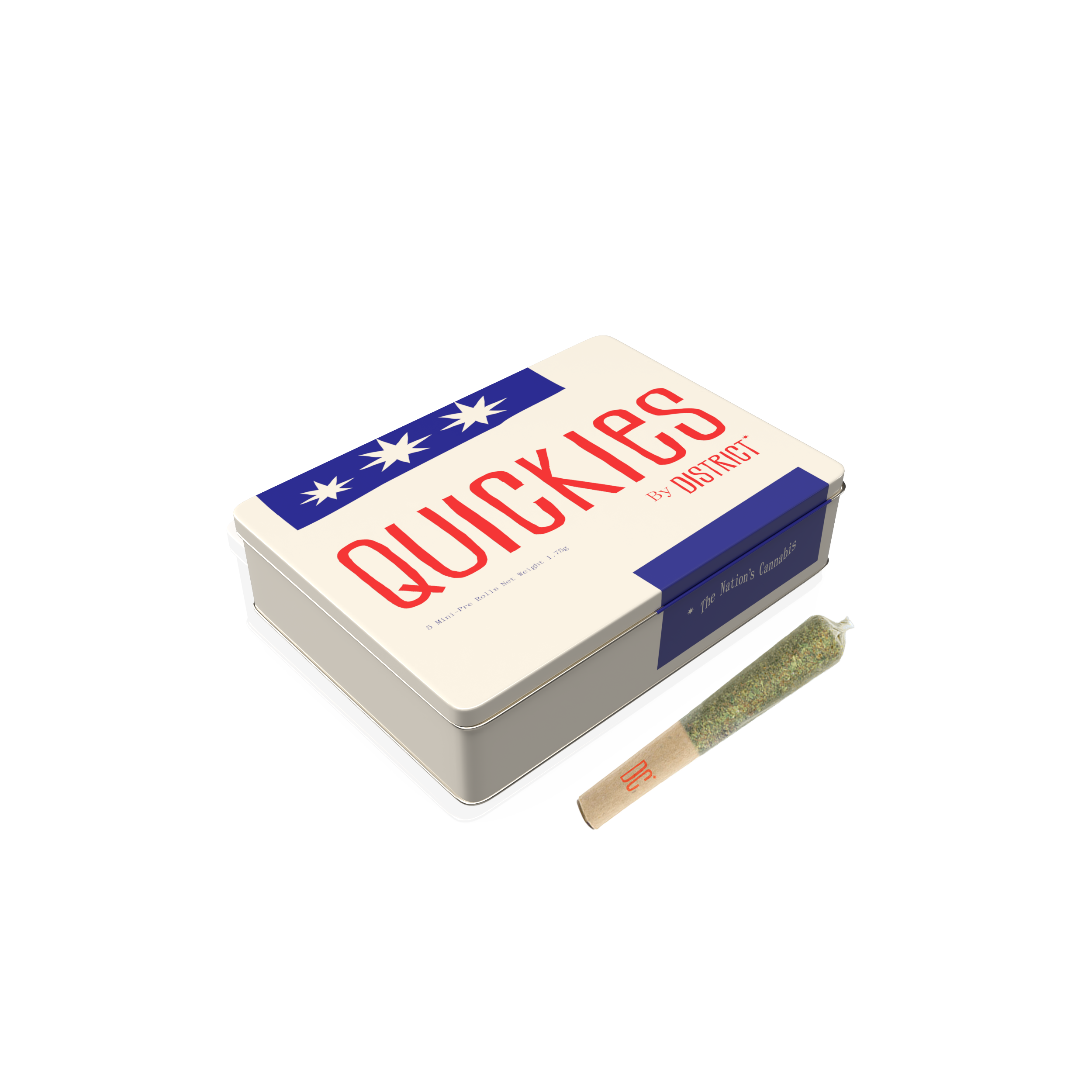 Quickies | Hazy Face | 0.35g mini joints 5pk