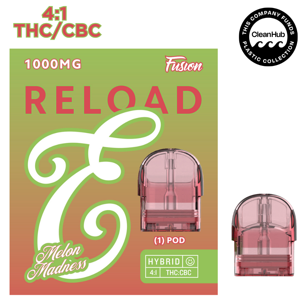 RELOAD - 1g FUSION - Melon Madness (4:1 THC/CBC)