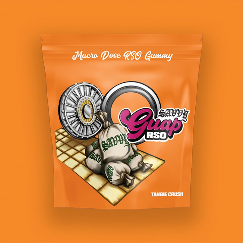 Savvy - Tangie Crush (S) Guap RSO Gummies (4.53mg 10pk) C0020026972 Savvy - Tangie Crush (S) Guap RSO Gummies (4.53mg 10pk) C0020026972