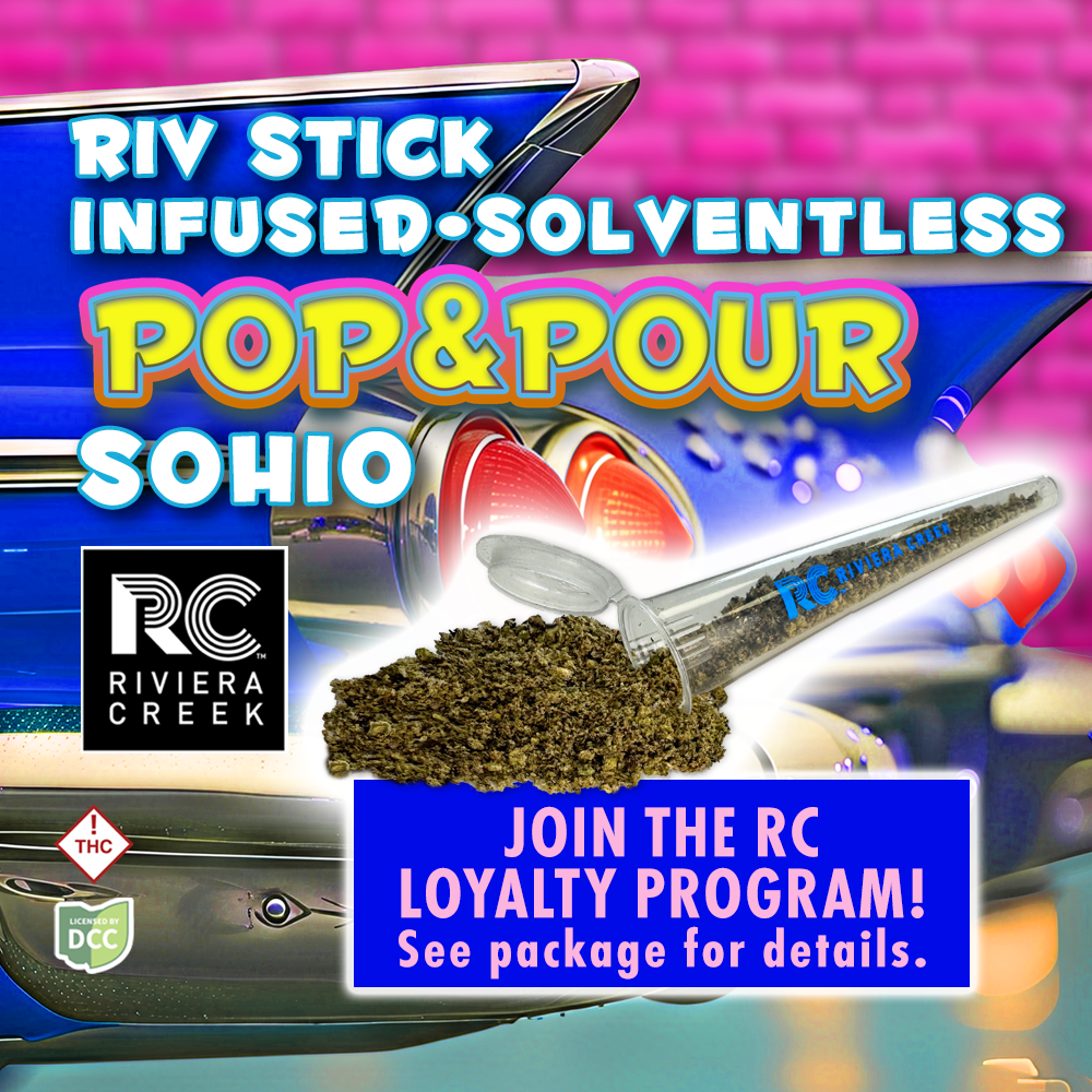 RIVIERA CREEK  SOHIO  INFUSED FLOWER BLEND  SATIVA