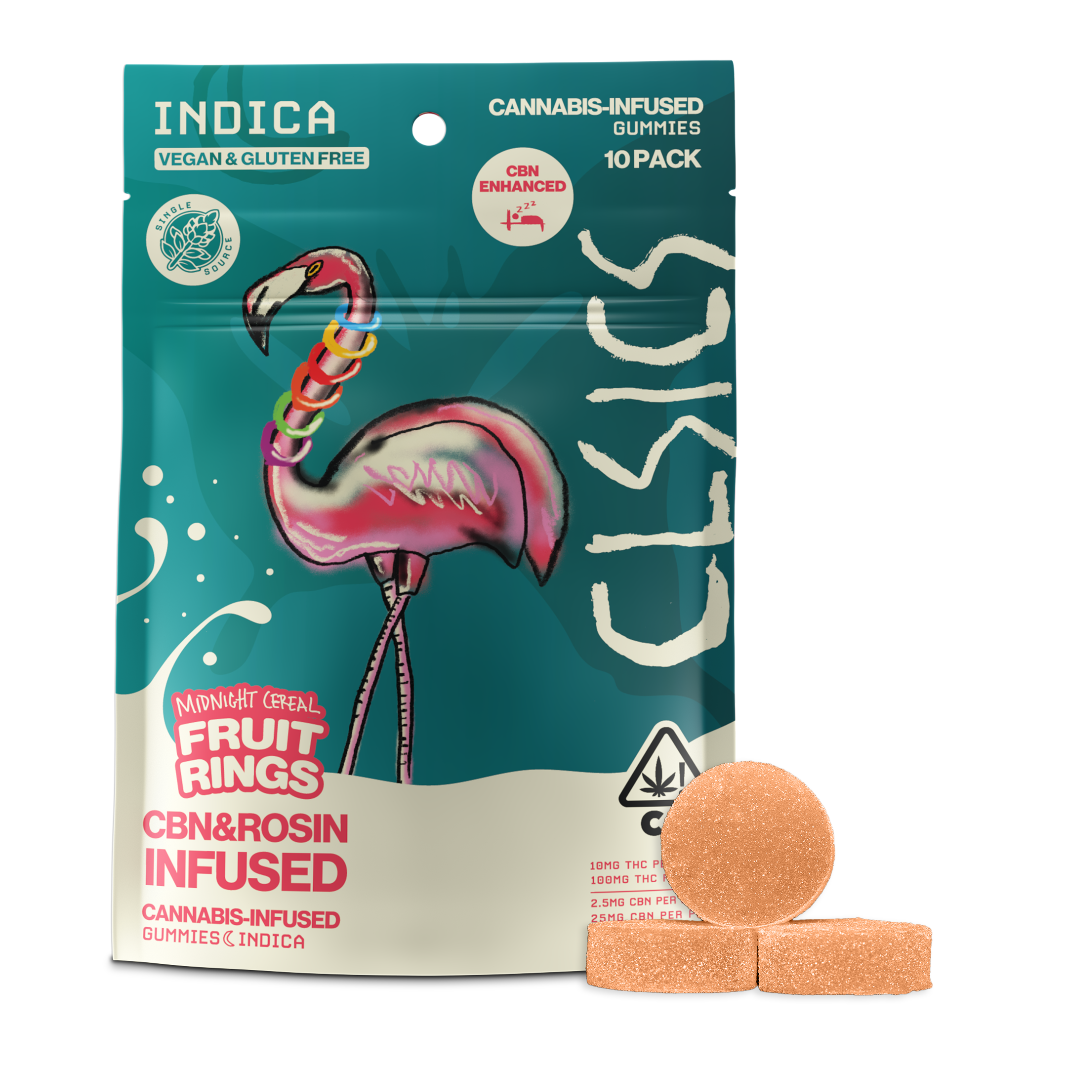 Fruit Rings - Midnight Cereal [10pk] (100mg THC/25mg CBN)