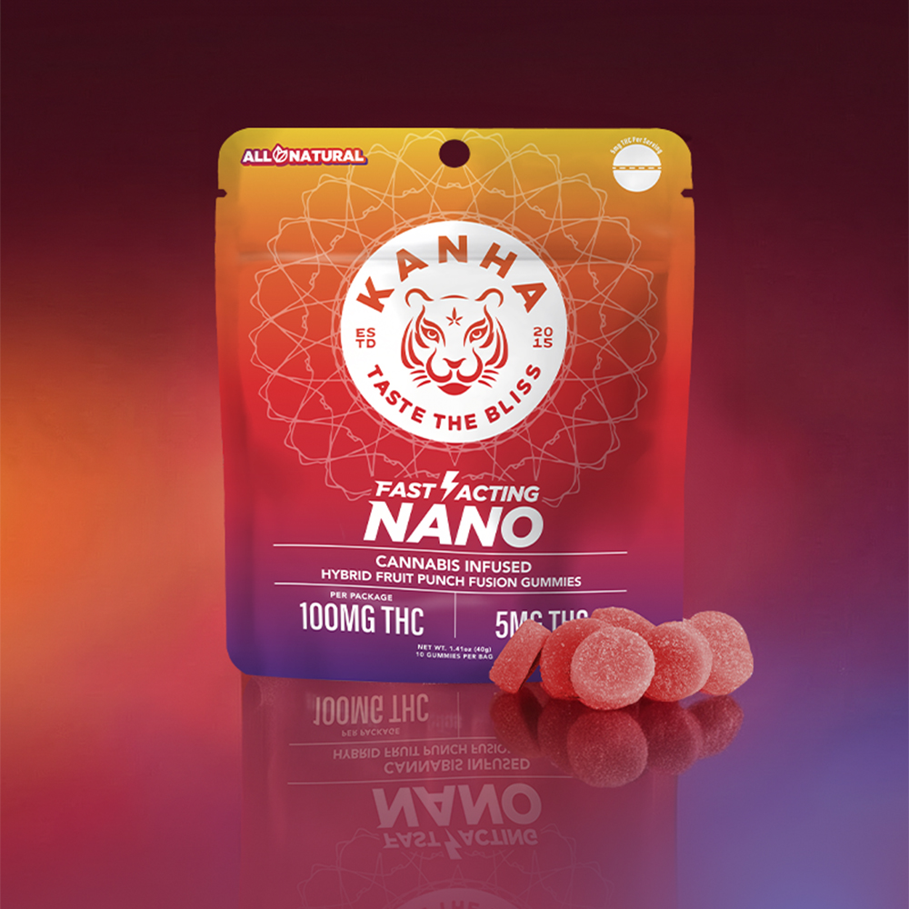 Kanha - NANO Hybrid Fruit Punch Fusion (100mg 10pk)