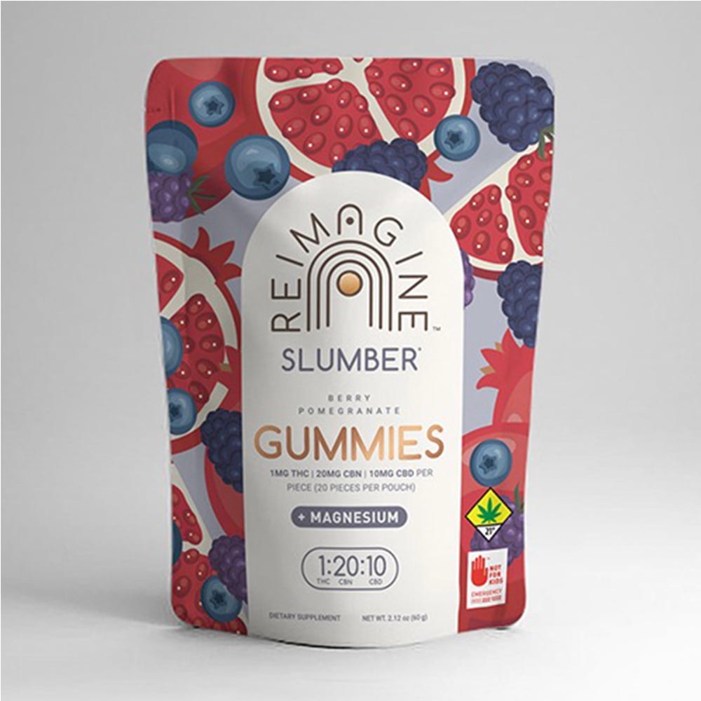 1:20:10 Slumber Berry Pomegranate [20pk] (20mg THC/400mg CBN/200mg CBD)