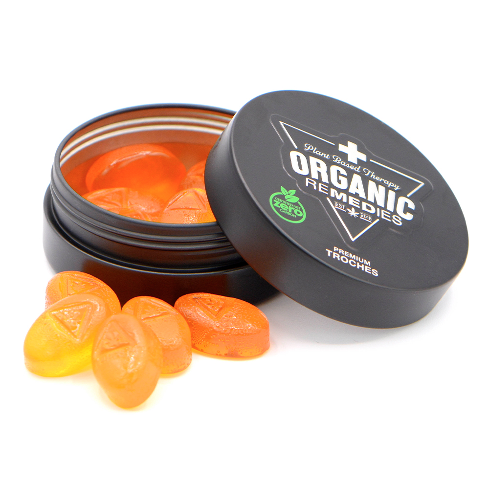 100mg Distillate Troche Mango Peach (100mg/troche) [15pk] | Organic ...
