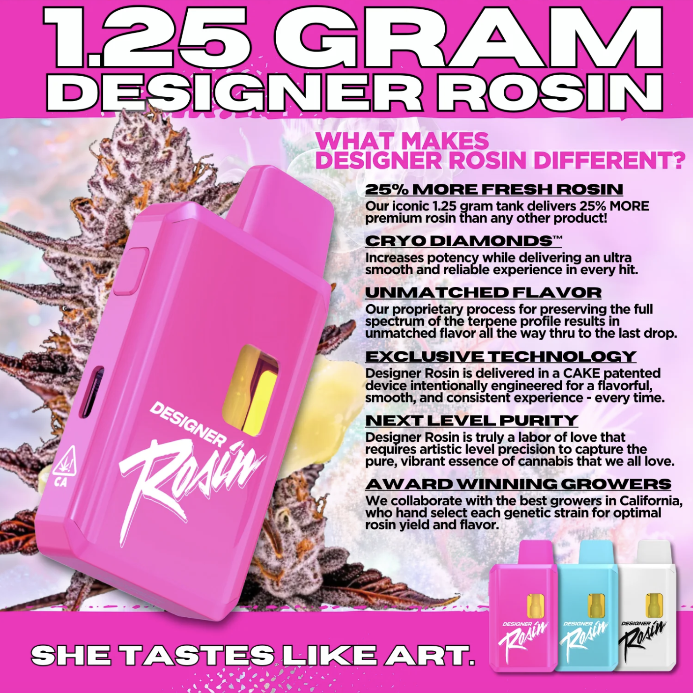 Strawberry Haze [1250mg] | CAKE she hits different