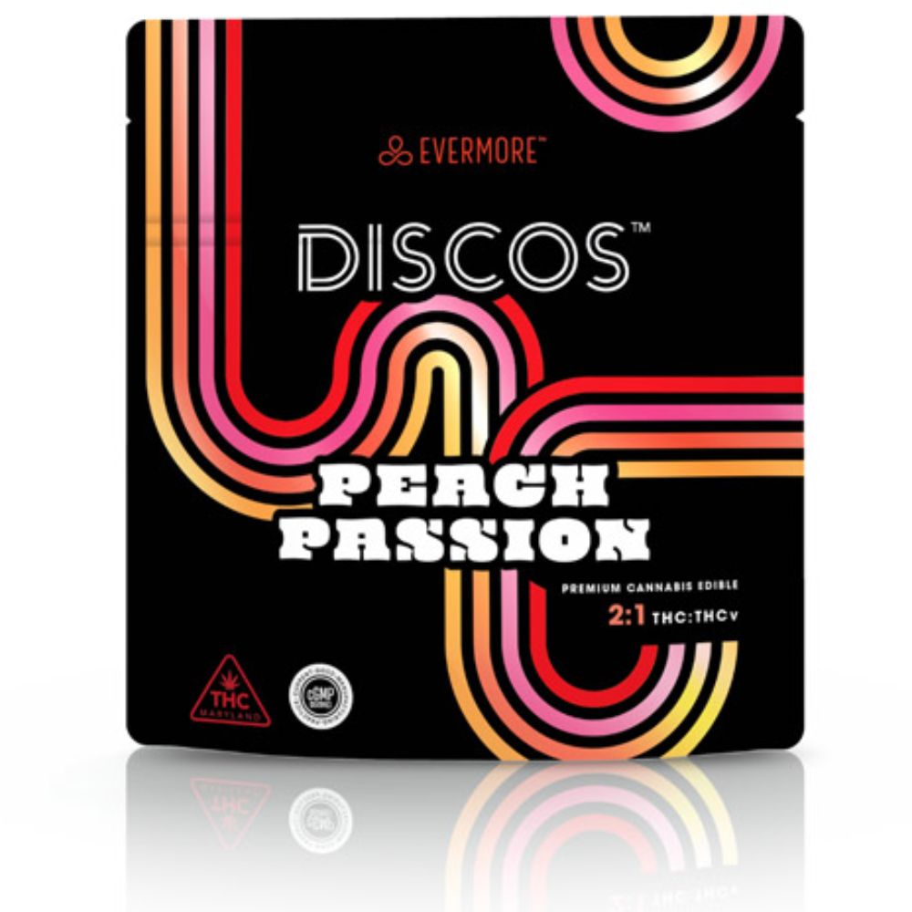 2:1 Peach Passion [10pk] (400mg THC/200mg THCv)