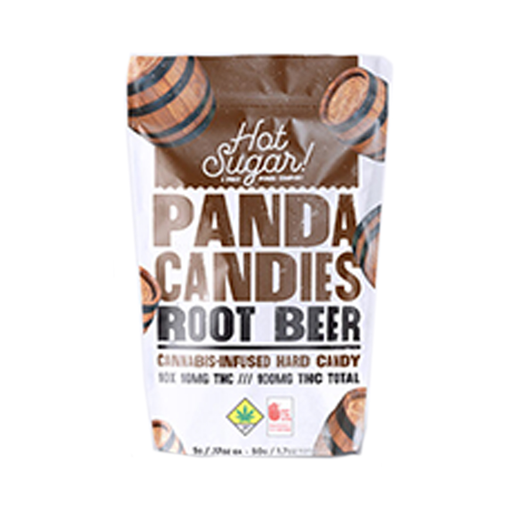 Root Beer Panda Candies 100mg 10-pack