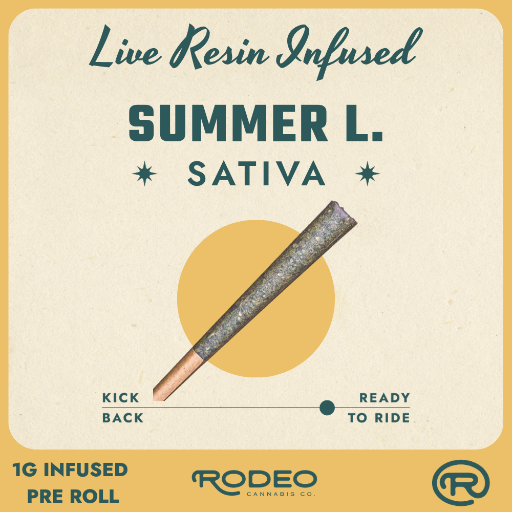 Rodeo Sun Grown Summer L. (S) 1g Infused Preroll (C0070000520)