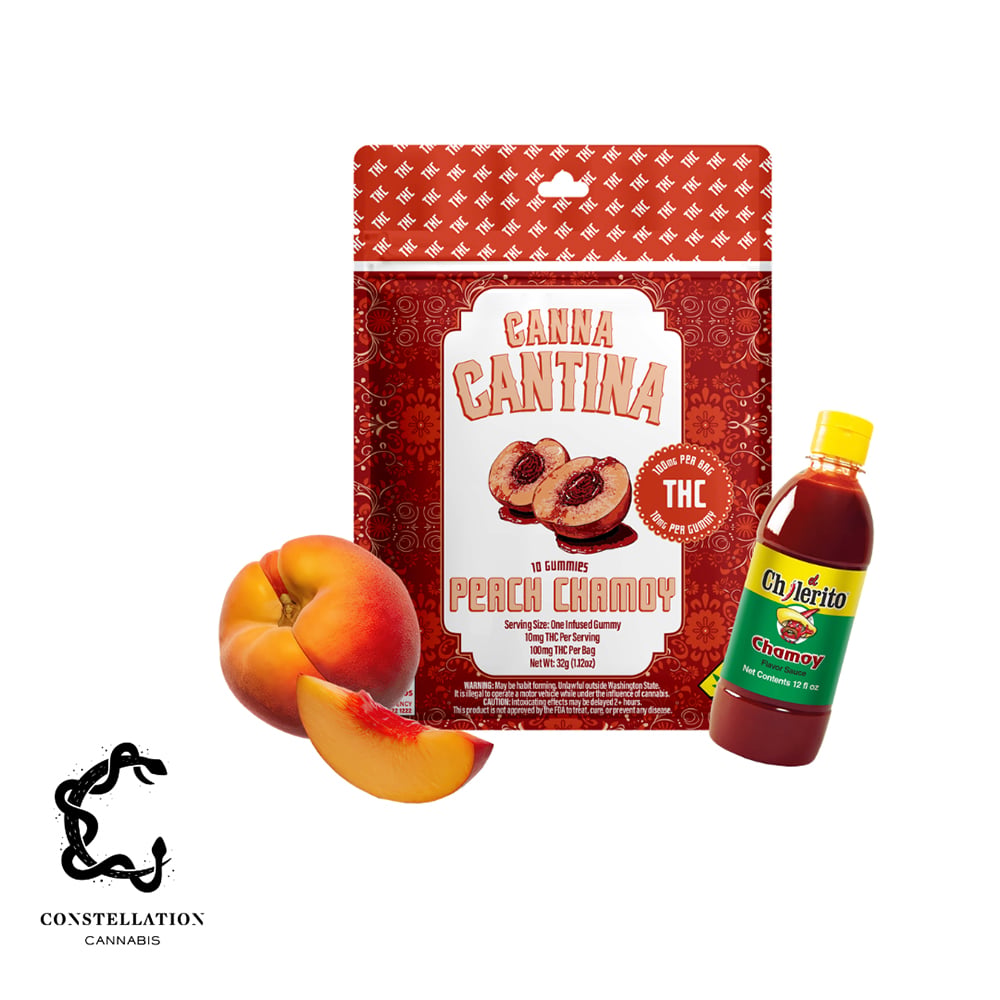 Peach Chamoy [10pk] (100mg)