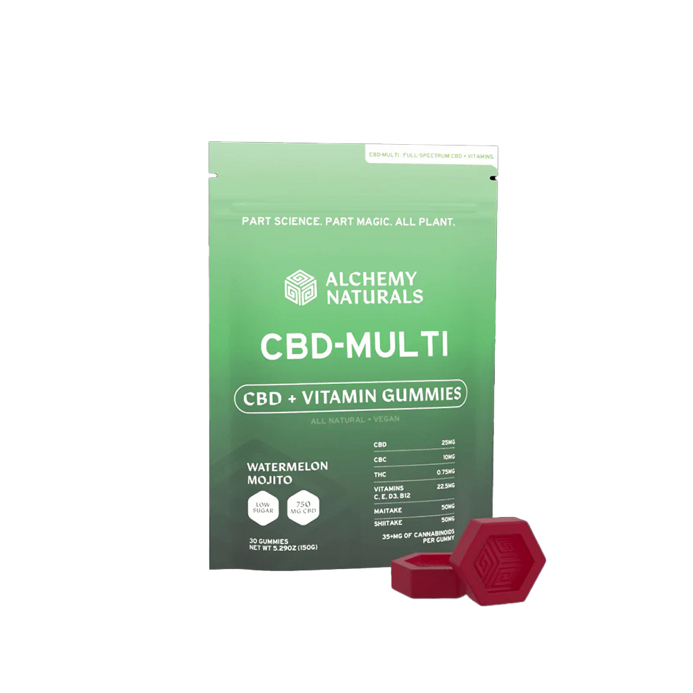 CBD Multi - Watermelon Mojito [30pk] (750mg CBD/22.5mg THC/300mg CBC)