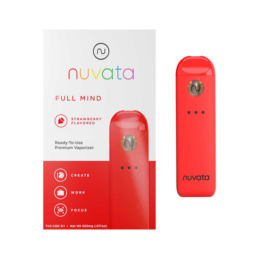 Full Mind - Strawberry - 9:1 THC:CBD [500mg]