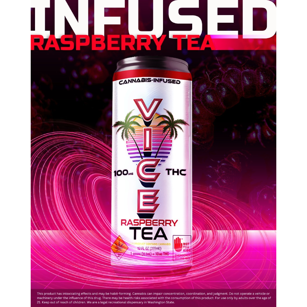 Raspberry Tea [12oz] (100mg)