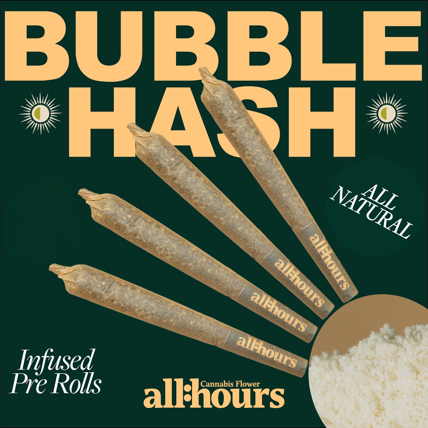 all:hours - Mule Fuel (H) BH Infused Shorties 4pk (1.6g) C0040002040