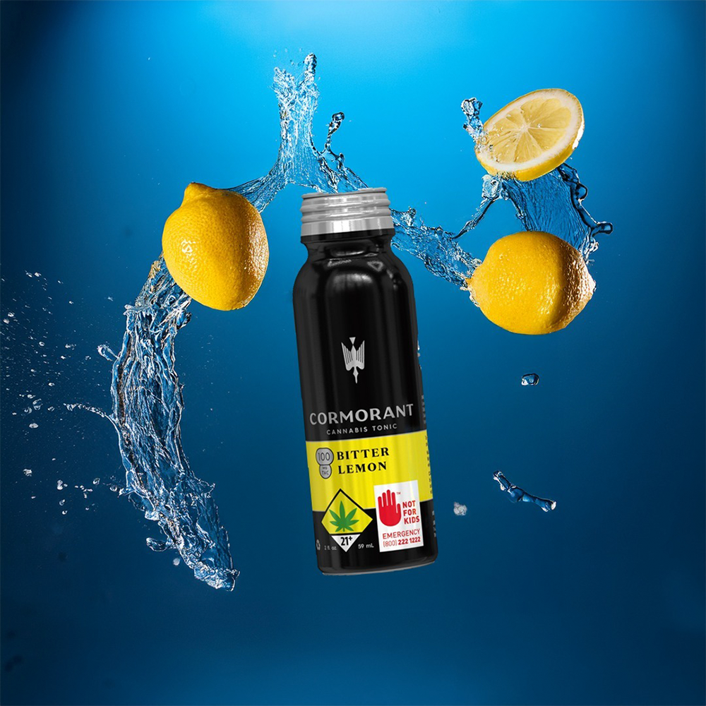 2 fl oz. Bitter Lemon Tonic Water - 100mg