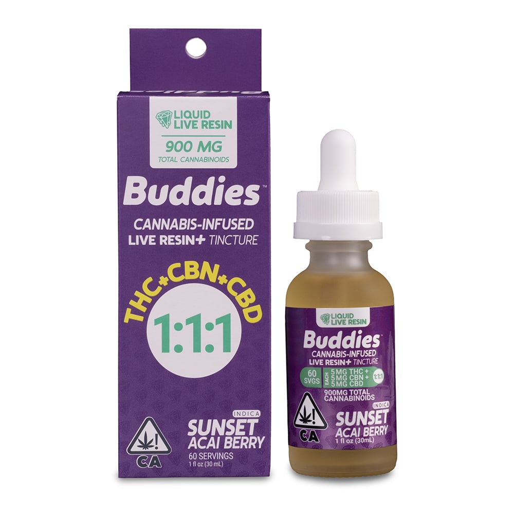 Shop 1:1:1 Sunset Acai Berry [30ml] (300mg CBD/300mg THC/300mg CBN