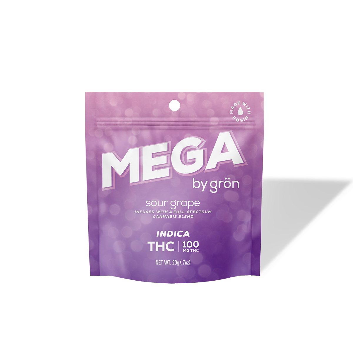 THC Sour Grape Mega Pearl [1pk] (100mg)