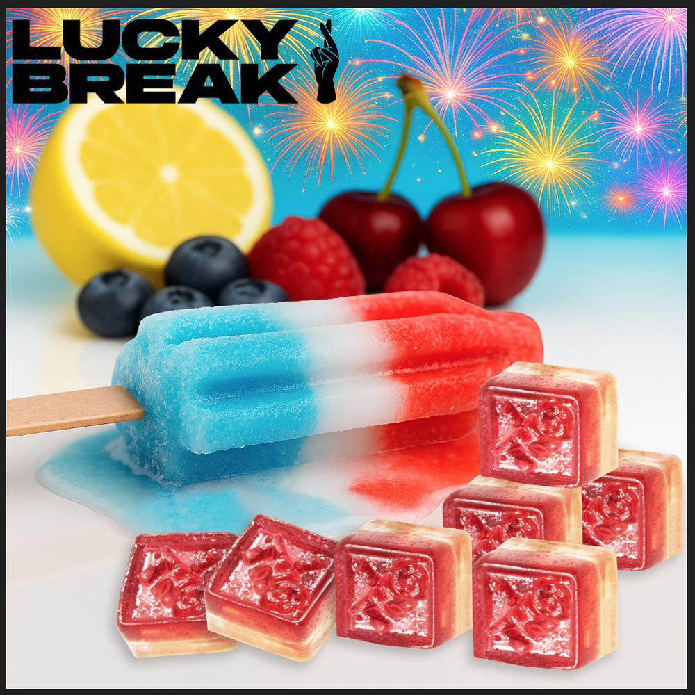 Lucky Break - Stars & Stripes (H) Lucky Stack Gummies (23.1mg 10pk) C0130000012