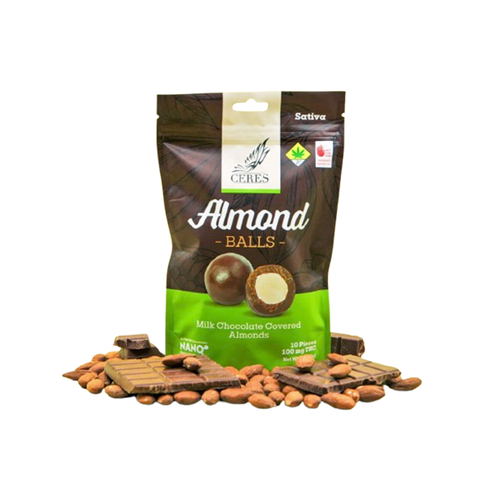 Almond - Sativa [10pk] (100mg)