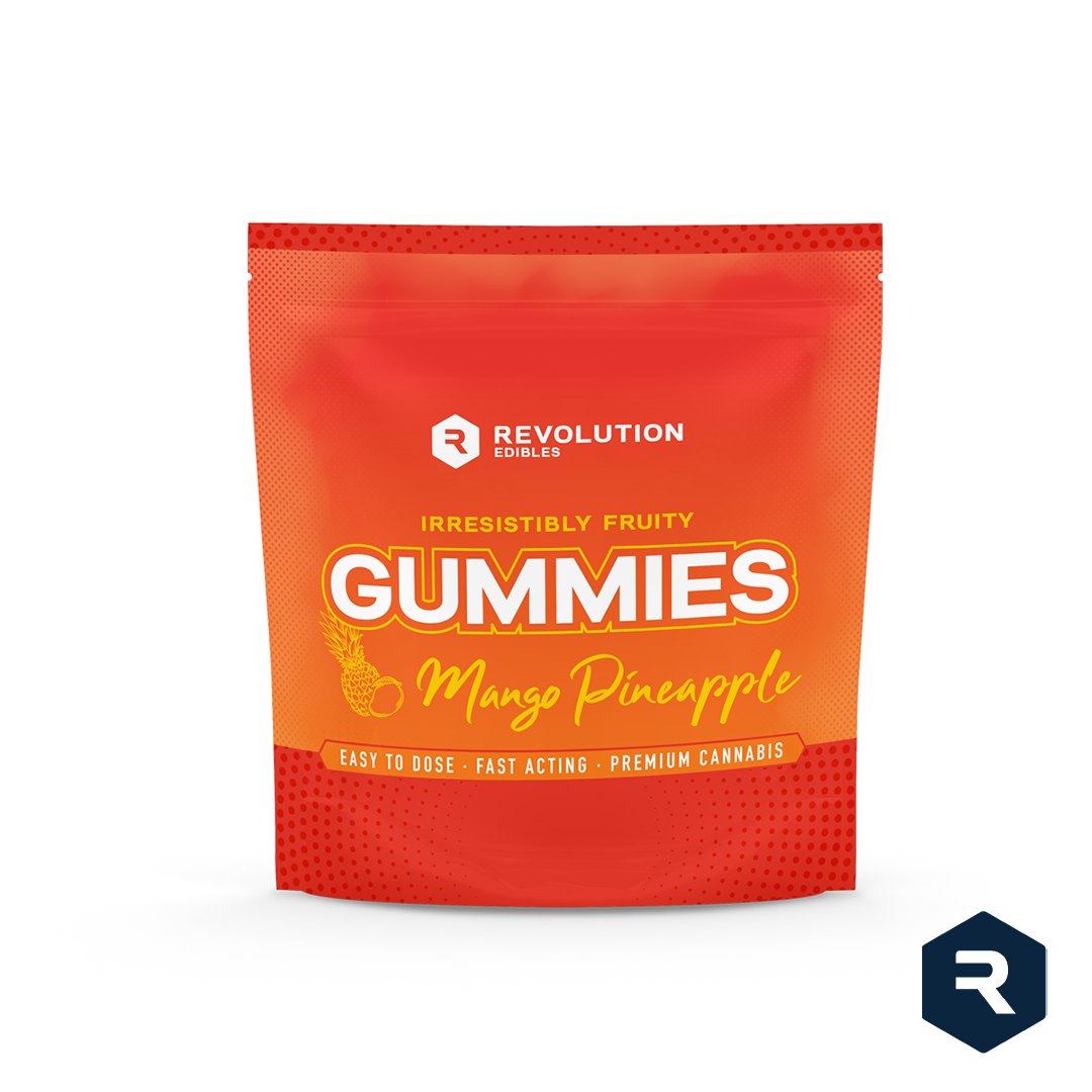 Mango Pineapple Indica [20pk] (100mg) Revolution Cannabis Nano