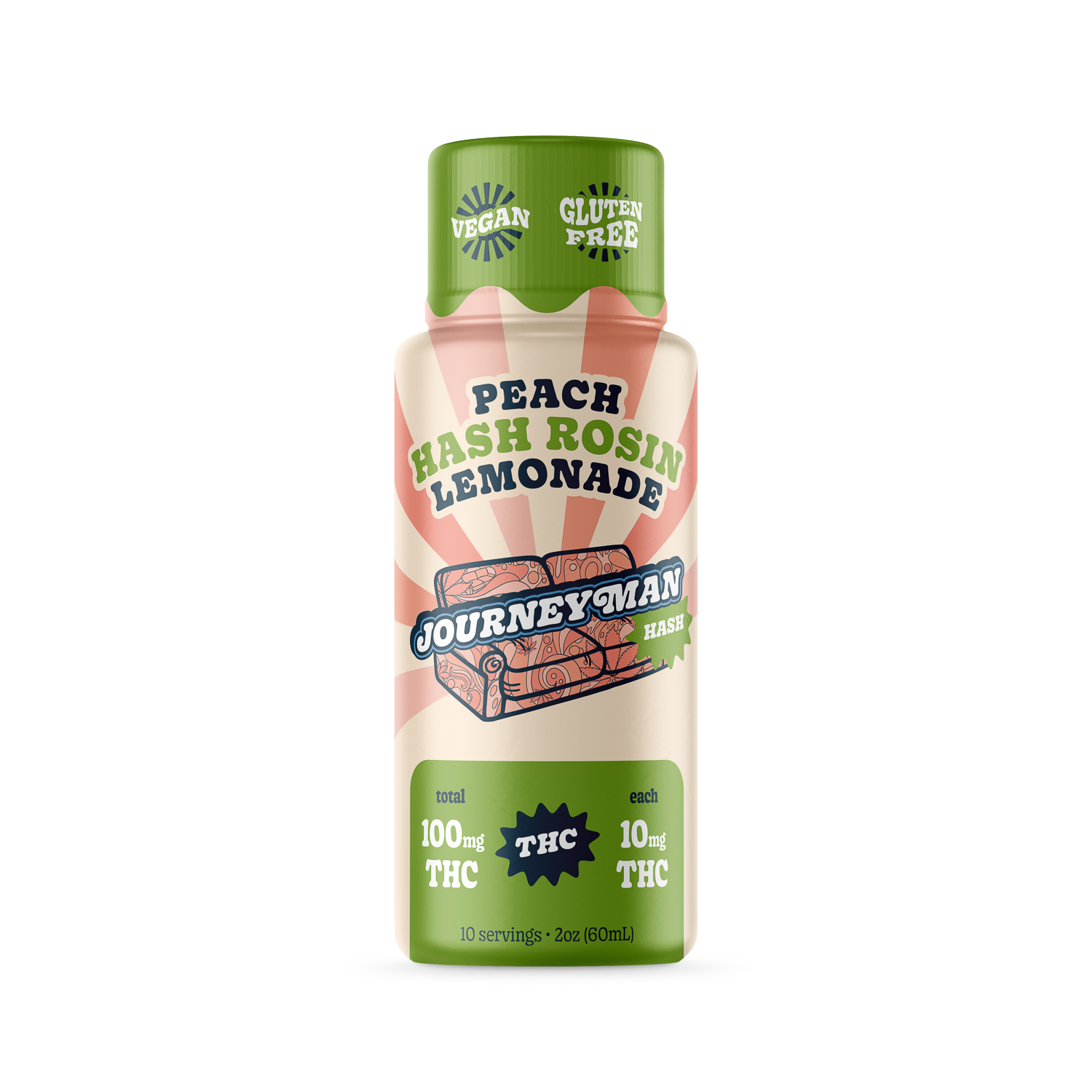 Peach Hash Rosin Lemonade [2oz] (100mg)
