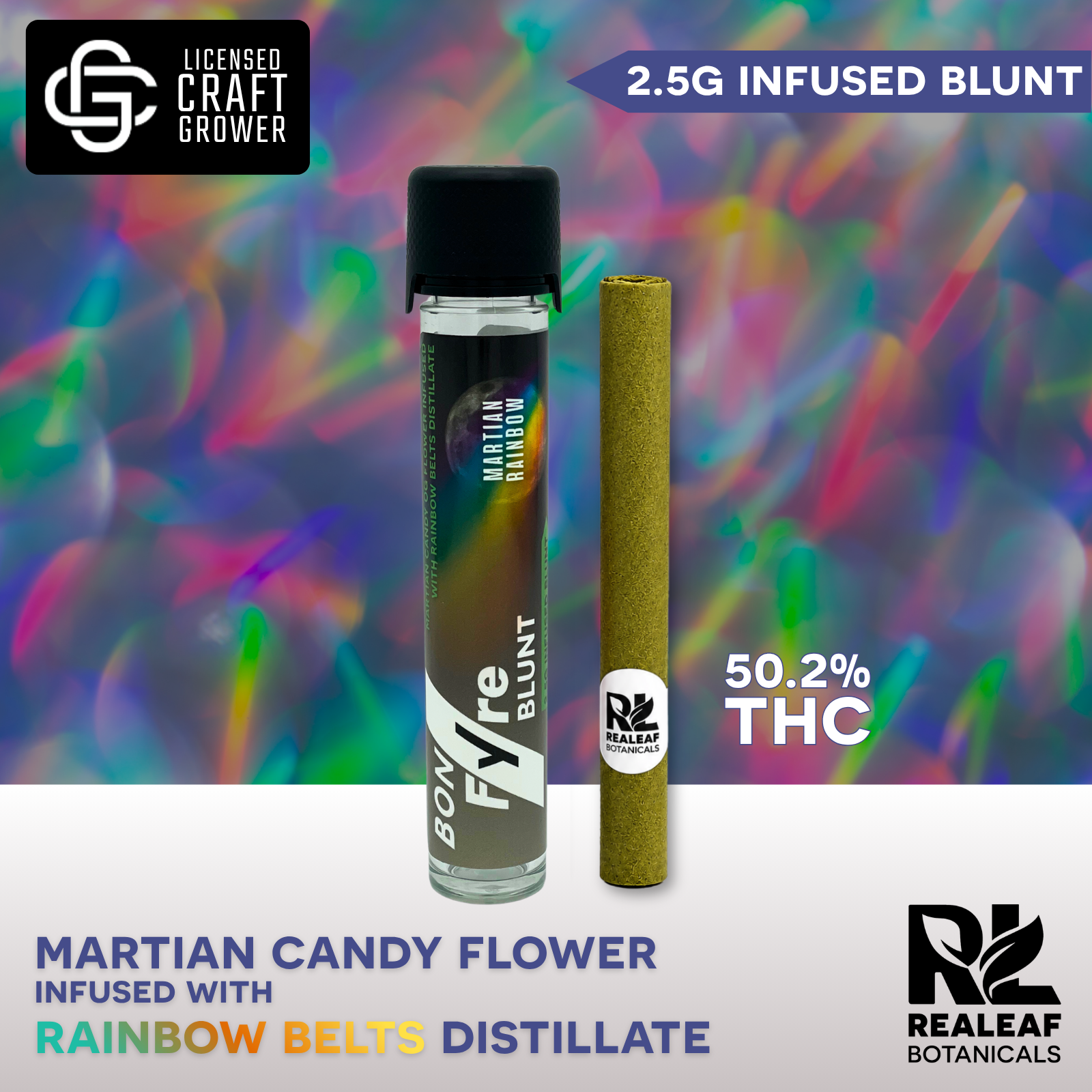 Martian Rainbow Infused Blunt 2.5g