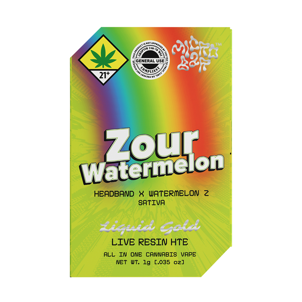 Zour Watermelon - 1G - LIVE RESIN AIO [1000mg]