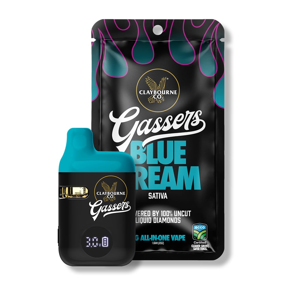 Blue Dream (1g) - Gassers All-In-One Liquid Diamonds Vape Blue Dream (1g) - Gassers All-In-One Liquid Diamonds Vape