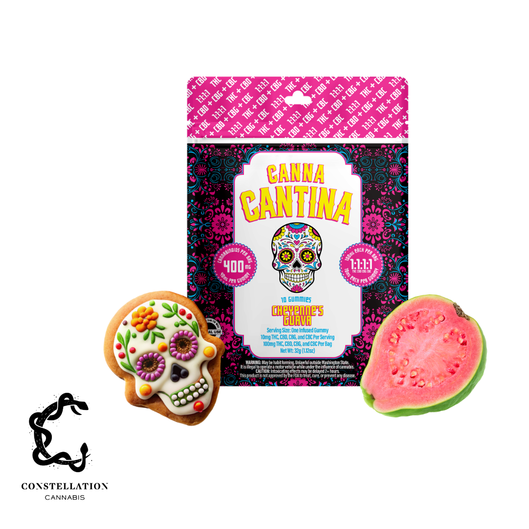 Cheyenne's Guava [10pk] (100mg CBD/100mg THC/100mg CBG/100mg CBC)