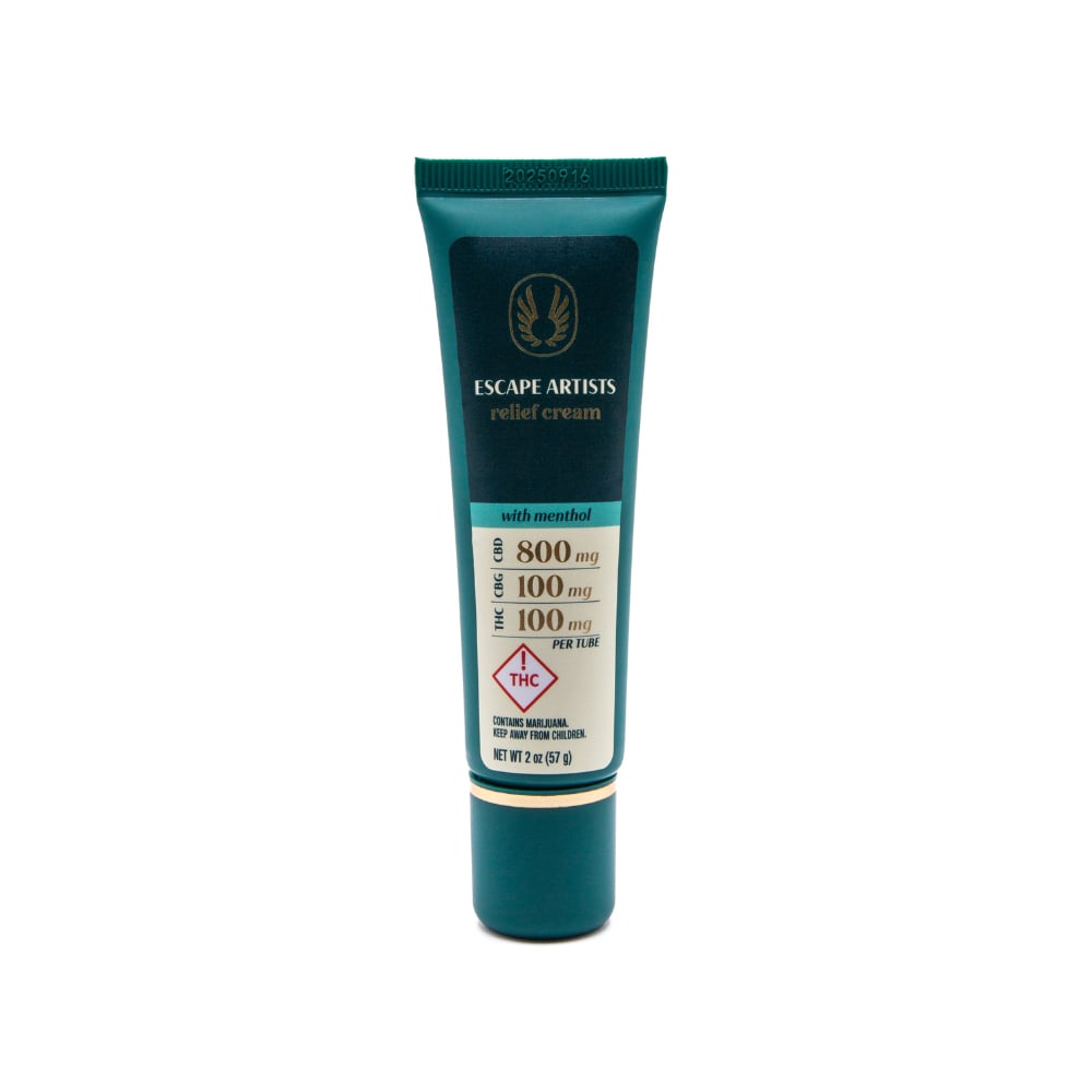 8:1:1 Relief Cream - Menthol [2oz] (800mg CBD/100mg CBG/100mg THC)