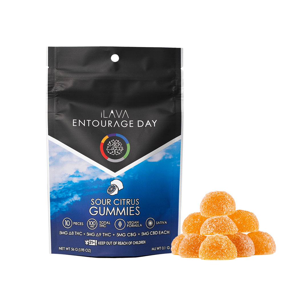 Sour Citrus [50mg THC + 50mg D8 + 50mg CBG + 50mg CBD]