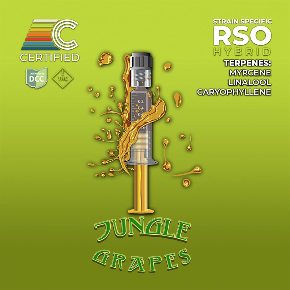 Certified Cultivators | Jungle Grapes RSO Syringe | 1g